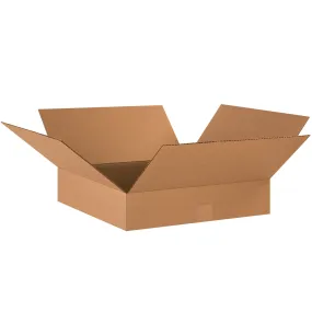 18 x 18 x 3 Flat Corrugated Boxes