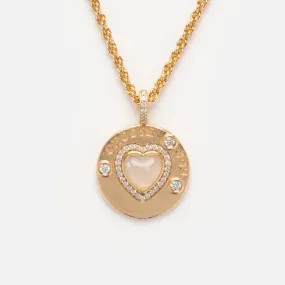 Joyful Heart Moonstone Necklace