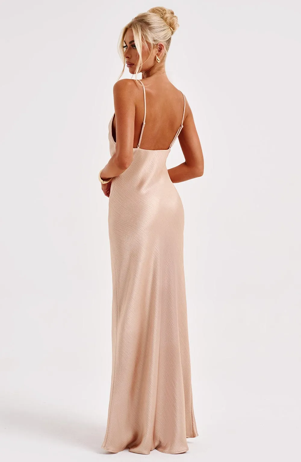 Anja Maxi Dress - Champagne