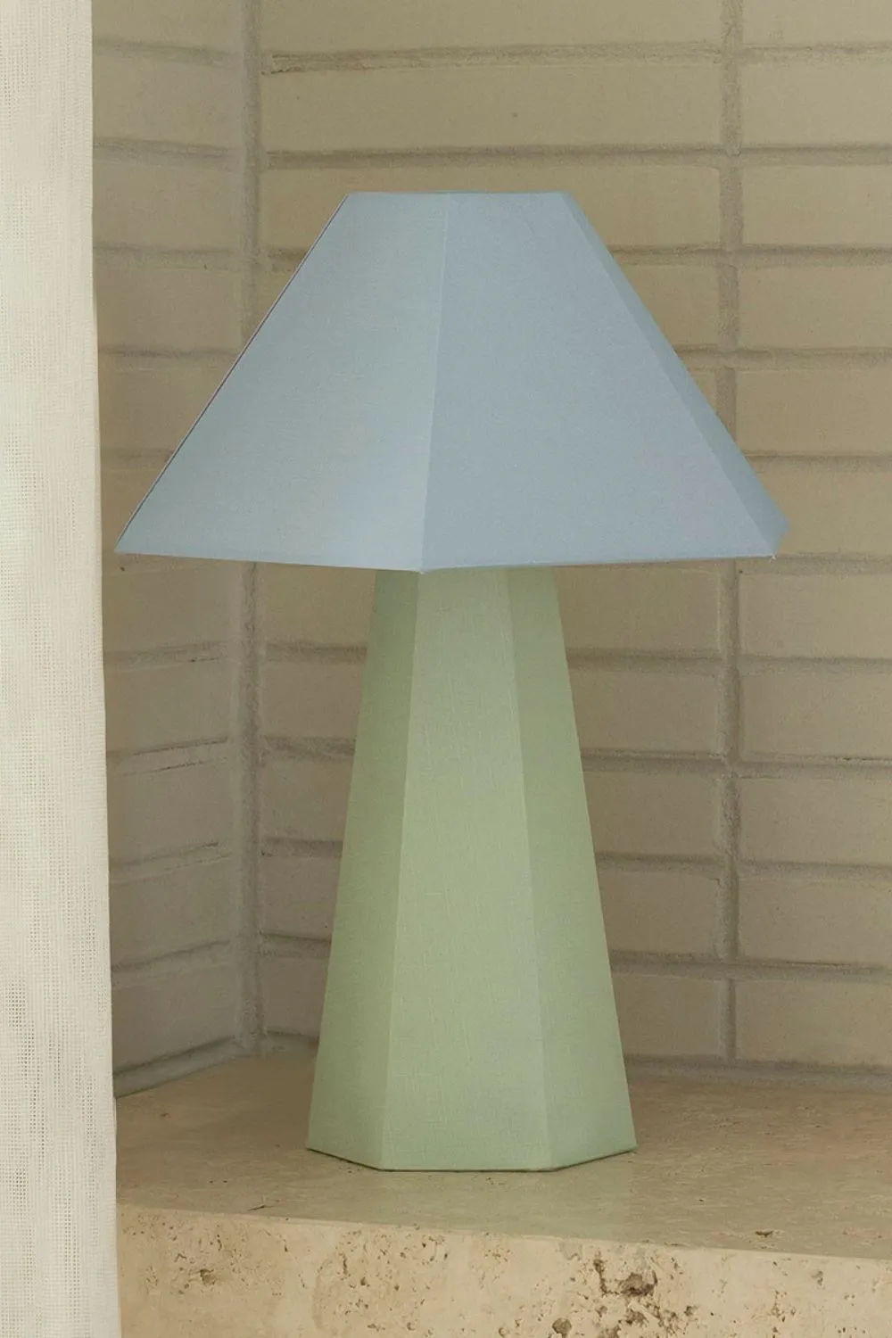 BLAKE TABLE LAMP - GLACIAL MINT