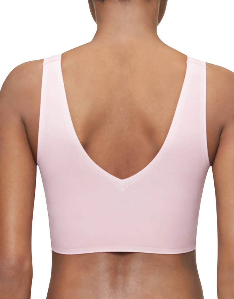 Calvin Klein Women Invisibles V-Neck Bralette Allurish Blush QF4708