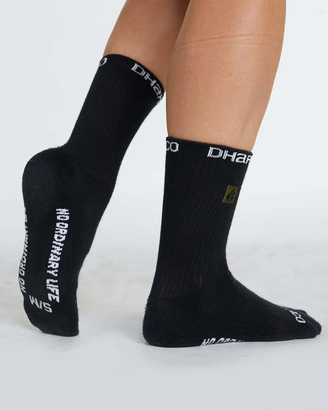 Crew Socks | Black