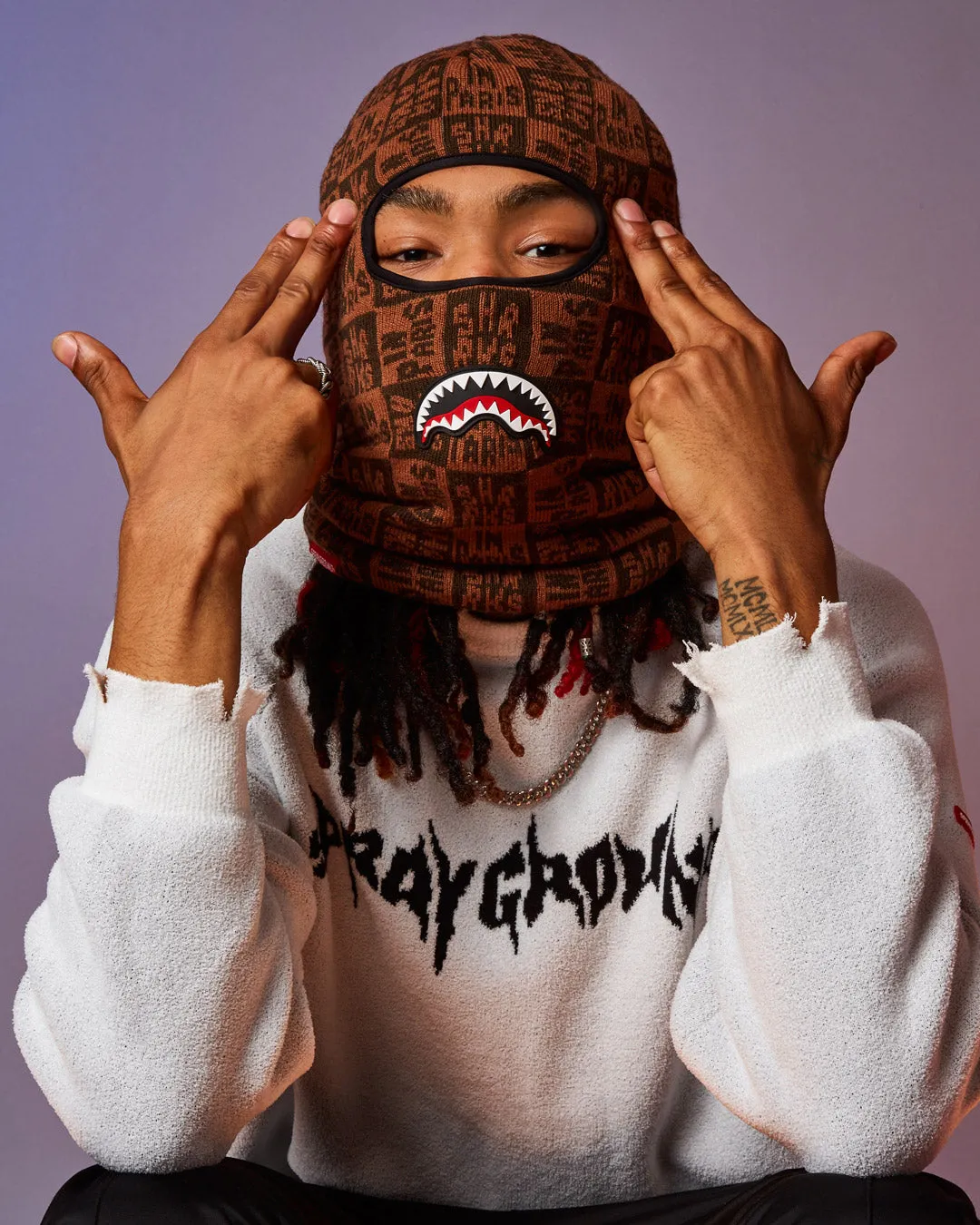 FRENZY SHARK SKI MASK