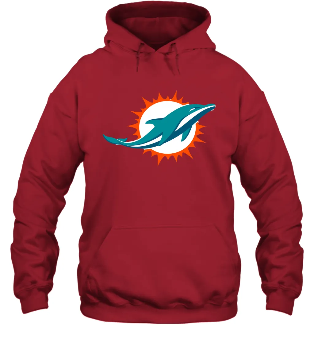 Gift Shirt Logo For Fan Rugby Team Miami Dolphins Hoodie