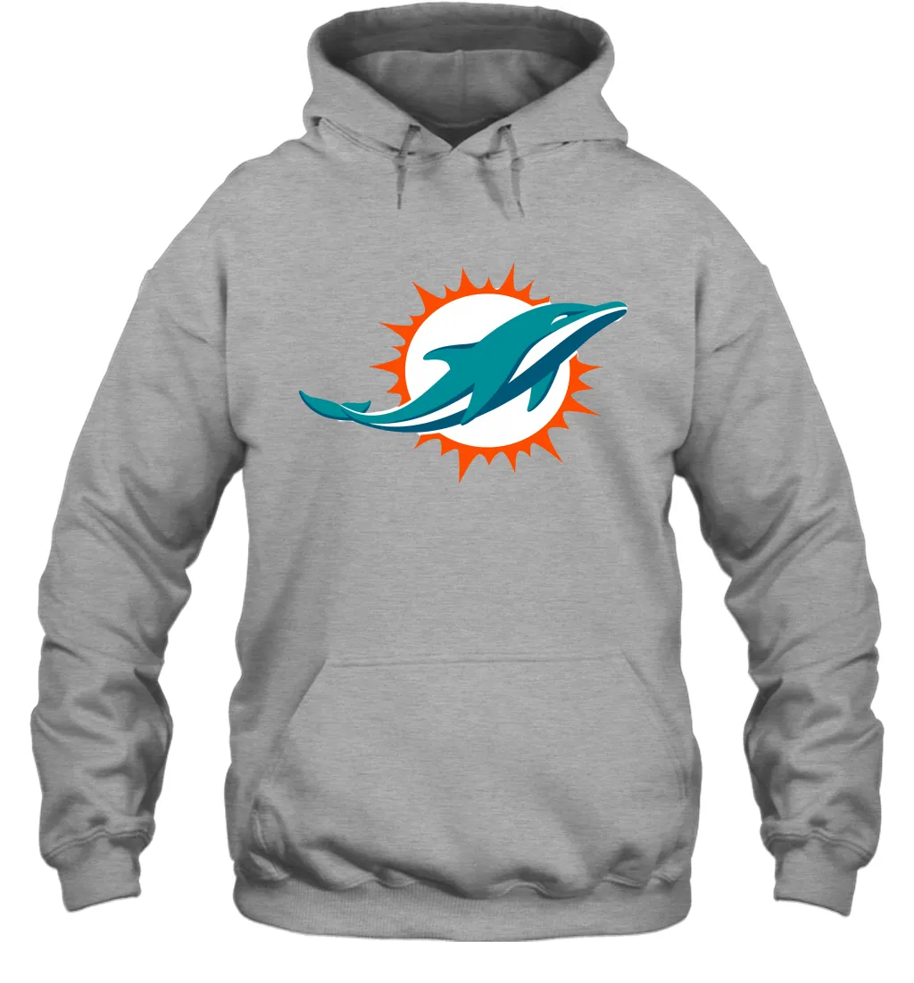 Gift Shirt Logo For Fan Rugby Team Miami Dolphins Hoodie