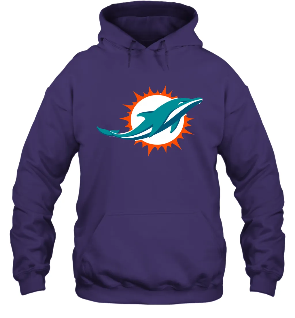 Gift Shirt Logo For Fan Rugby Team Miami Dolphins Hoodie