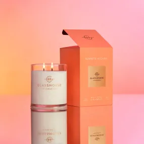 GLASSHOUSE 380g Candle SUNSETS IN CAPRI