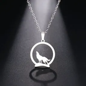 Gorgeous Wolf Moon Necklace