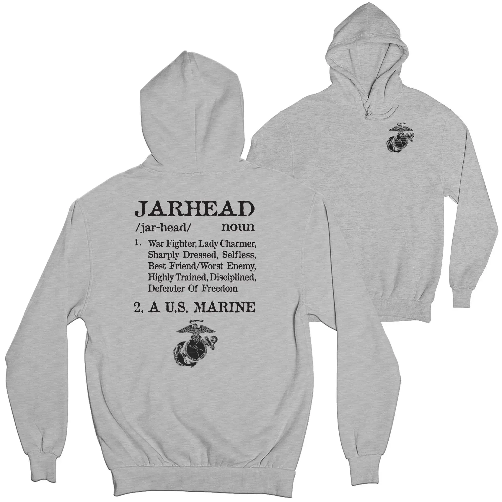 Jarhead 2-Sided Hoodie