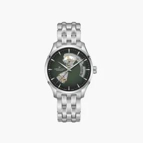 Jazzmaster Open Heart Automatic 40Mm Green Dial