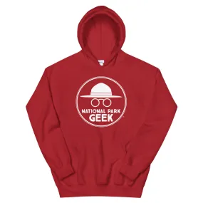 National Park Geek Unisex Hoodie White Logo