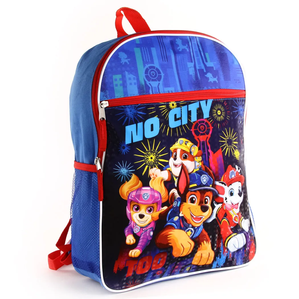 Personalized 16 Inch School Backpack - Paw Patrol