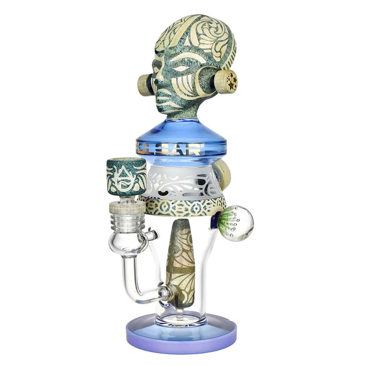 Pulsar Hieroglyph Series High Priestess Water Pipe 11"