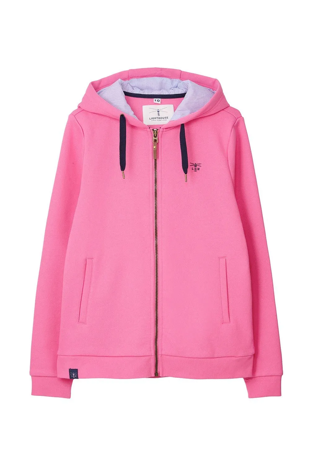 Strand Hooded Top - Azalea Pink